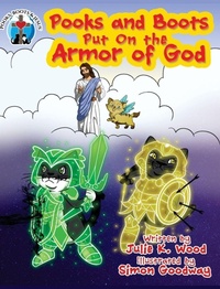 Enlarge image Cover: Pooks and Boots Put On the Armor of God - Pooks, Boots and Jesus, LLC