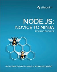 Enlarge image Cover: Node.js: Novice to Ninja - SitePoint