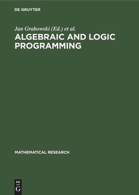 Enlarge image Cover: Algebraic and Logic Programming - De Gruyter