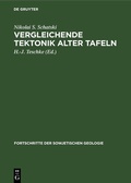 Cover: Vergleichende Tektonik alter Tafeln - De Gruyter