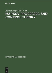 Enlarge image Cover: Markov Processes and Control Theory - De Gruyter