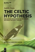 Cover: The Celtic Hypothesis - De Gruyter Mouton