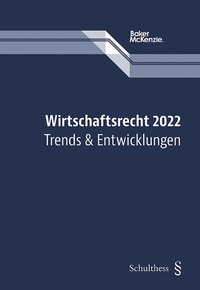 Abbildung von: Wirtschaftsrecht 2022 - Schulthess Juristische Medien