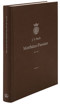 Abbildung von: Matthäus-Passion BWV 244 - Bärenreiter