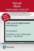 Cover: Mylab Math with Pearson Etext -- 24-Month Combo Access Card -- For Brief Calculus & Its Applications - Pearson