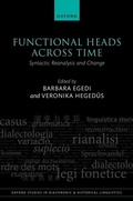 Cover: Functional Heads Across Time - OUP eBook