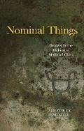 Cover: Nominal Things - University of Chicago Press