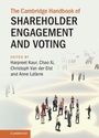 Cover: The Cambridge Handbook of Shareholder Engagement and Voting - Cambridge University Press