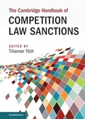 Cover: The Cambridge Handbook of Competition Law Sanctions - Cambridge University Press