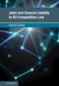 Cover: Joint and Several Liability in EU Competition Law - Cambridge University Press