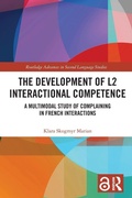 Cover: The Development of L2 Interactional Competence - Routledge
