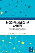 Cover: Sociopragmatics of Japanese - Routledge