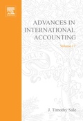 Cover: Advances in International Accounting - Elsevier