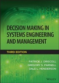Cover: Decision Making in Systems Engineering and Management - Wiley