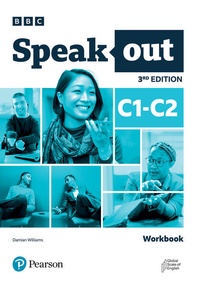 Abbildung von: Speakout 3ed C1-C2 Workbook with Key - Pearson