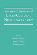 Cover: International Handbook of Cross-Cultural Neuropsychology - Psychology Press Ltd