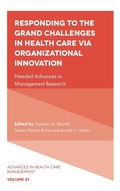 Cover: Responding to The Grand Challenges In Healthcare Via Organizational Innovation - Emerald Publishing Limited