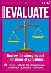 Abbildung von: WJEC Applied Criminology Command Words | Classroom Posters - Tutor2u Limited