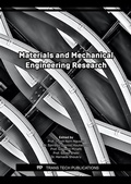 Cover: Materials and Mechanical Engineering Research - Trans Tech Publications Ltd