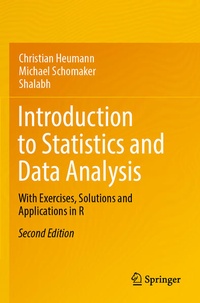 Enlarge image Cover: Introduction to Statistics and Data Analysis - Springer