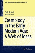 Cover: Cosmology in the Early Modern Age: A Web of Ideas - Springer