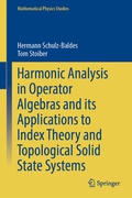 Cover: Harmonic Analysis in Operator Algebras and its Applications to Index Theory and Topological Solid State Systems - Springer
