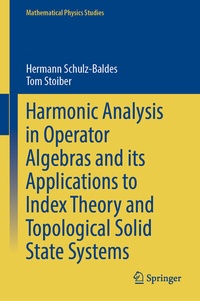 Abbildung von: Harmonic Analysis in Operator Algebras and its Applications to Index Theory and Topological Solid State Systems - Springer