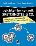 Cover: Leichter lernen mit Sketchnotes & Co. - MITP