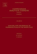 Cover: Analysis, Removal, Effects and Risk of Pharmaceuticals in the Water Cycle: Volume 62 - Elsevier