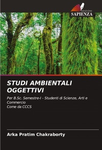 Enlarge image Cover: STUDI AMBIENTALI OGGETTIVI - Edizioni Sapienza