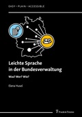 Cover: Leichte Sprache in der Bundesverwaltung - Frank & Timme