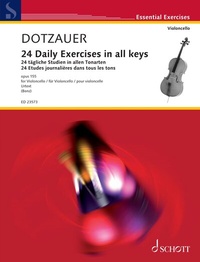 Abbildung von: 24 Daily Exercises in all keys - Schott Music