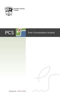 Cover: Post-Christendom Studies - Pickwick Publications