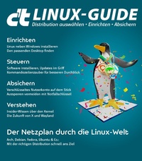 Enlarge image Cover: c't Linux-Guide 2022 - Heise Medien