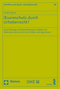 Abbildung von: Ouvreschutz durch Urheberrecht? - Dike Verlag Zürich