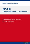 Abbildung von: ZPO II: Zwangsvollstreckungsverfahren - v. Hase & Koehler