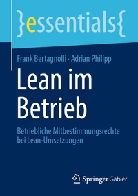 Abbildung von: Lean im Betrieb - Springer Gabler