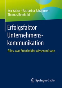 Abbildung von: Erfolgsfaktor Unternehmenskommunikation - Springer Gabler