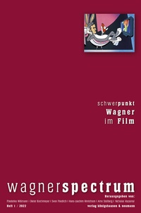 Enlarge image Cover: wagnerspectrum - Königshausen & Neumann