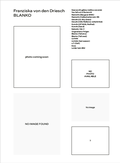 Cover: BLANKO - Verlag f&uuml;r Moderne Kunst