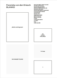 Enlarge image Cover: BLANKO - Verlag für Moderne Kunst
