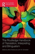 Cover: The Routledge Handbook of Translation, Interpreting and Bilingualism - Routledge