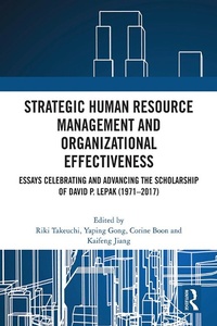 Abbildung von: Strategic Human Resource Management and Organizational Effectiveness - Routledge