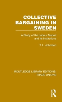 Abbildung von: Collective Bargaining in Sweden - Routledge