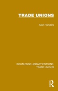 Cover: Trade Unions - Routledge