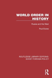 Bild: World Order in History - Routledge