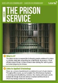 Abbildung von: Careers in Criminology | Classroom Posters - Tutor2u Limited