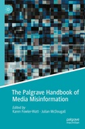 Cover: The Palgrave Handbook of Media Misinformation - Palgrave Macmillan
