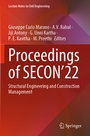 Cover: Proceedings of SECON'22 - Springer