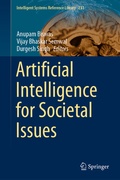 Cover: Artificial Intelligence for Societal Issues - Springer